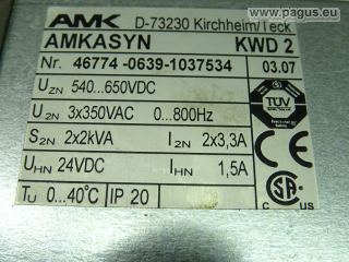 AMK Doppelwechselrichter