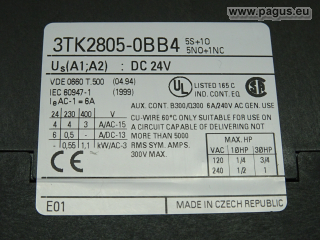 SIEMENS Schützsicherheitskombination