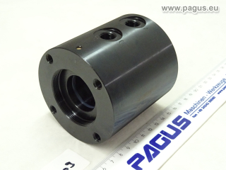 ROEMHELD Gehäuseteil von Vieradriger Drehdurchführung