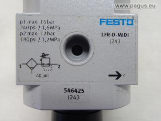 FESTO Filter-Regelventil, Oberteil