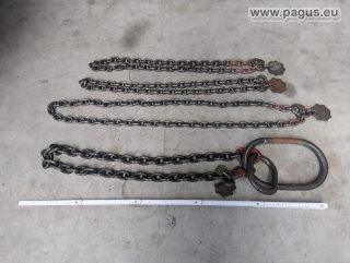 Wagen mit Hebezeug (12-tlg.)