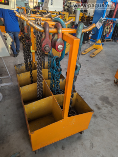 Wagen mit Hebezeug (12-tlg.)