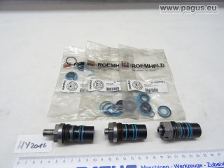 ROEMHELD Einschraubzylinder, mit Dichtsatz