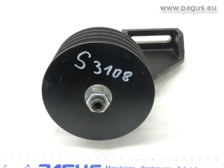 Keilriemenscheibe Ø 132 mm, 4 Rillen, Spannrolle