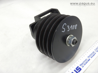 Keilriemenscheibe Ø 132 mm, 4 Rillen, Spannrolle