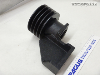 Keilriemenscheibe Ø 132 mm, 4 Rillen, Spannrolle