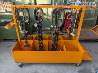 Wagen mit Hebezeug (10-tlg.)