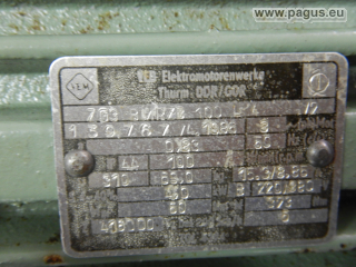 VEM Getriebemotor mit Bremse