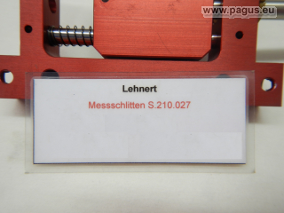 LEHNERT® Messschlitten