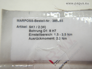 R+W Sicherheitskupplung