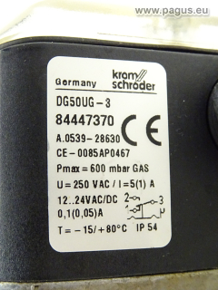 KROMSCHRÖDER Differenz-Gas- / Luftdruckwächter