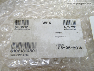 MEDISEAL Flachheizplatte mit Isolierplatte