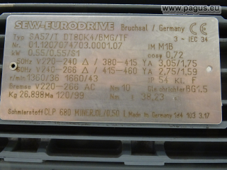 SEW-Eurodrive Getriebemotor mit Bremse