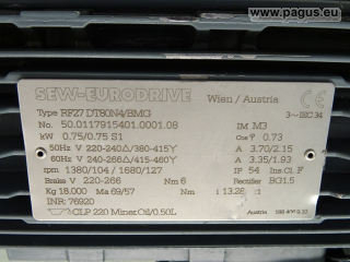SEW-Eurodrive Getriebemotor mit Bremse