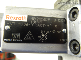 REXROTH Doppel- Flügelzellenpumpe