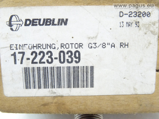 DEUBLIN Drehdurchführung