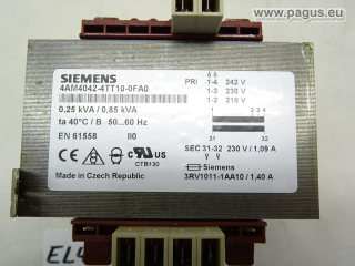 SIEMENS Steuertransformator