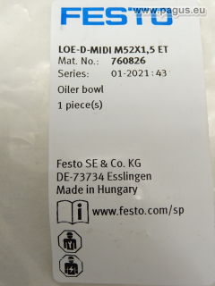 FESTO Ölerschale