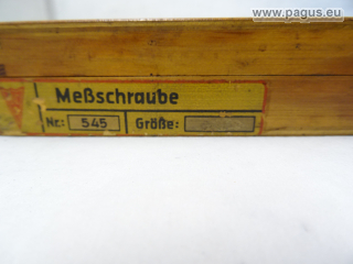FEINMESS. SUHL Gewindemessschraube
