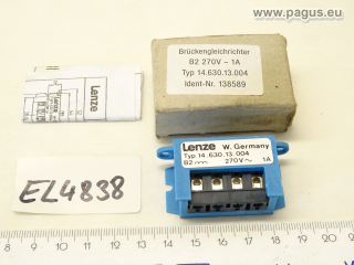 LENZE Brückengleichrichter