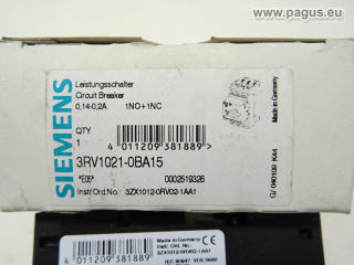 SIEMENS Motorschutzschalter