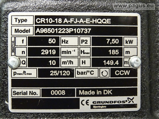 GRUNDFOS Inline-Pumpe