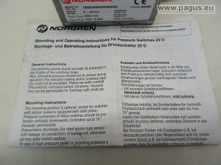 NORGREN Allfluid-Druckschalter