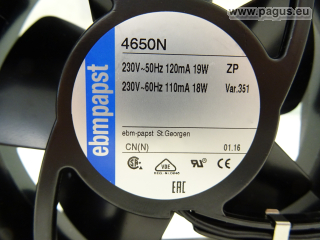 EBM PAPST Axiallüfter