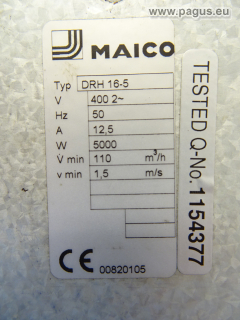 MAICO Elektro-Lufterhitzer