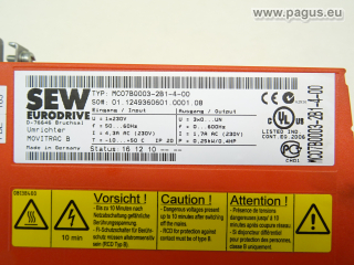 SEW EURODRIVE Frequenzumrichter
