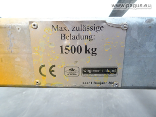 WEGENER + STAPEL Transportwagen