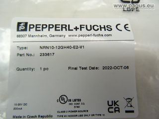 PEPPERL+FUCHS Induktiver Sensor