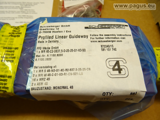 SCHNEEBERGER Linearführungswagen mit Schiene