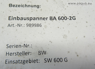 OTT - JAKOB Einbauspanner