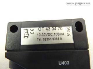IPF ELECTRONIC optischer Sensor