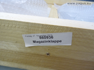 DMG MORI Magazinklappe