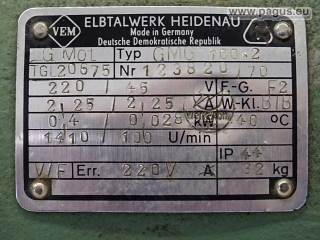 VEM Gleichstrommotor