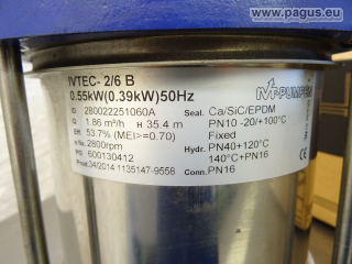 IVT-PUMPEN Inline-Pumpe