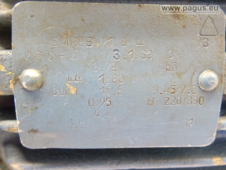 VEM Elektromotor mit Bremse