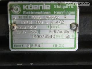 elektrische Drahtbürste 2,2 kW