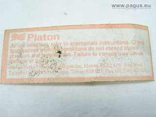 PLATON Durchflussmesser