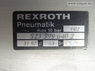 REXROTH Pneumatikzylinder mit Feststelleinheit