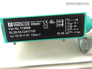 Reflexionslichttaster HGA VISOLUX  RL28-54-G/47/105