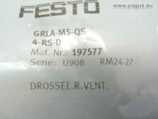 FESTO Drosselrückschlagventil