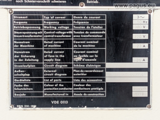 Blohm Flachschleifmaschine