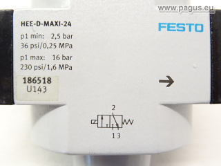 FESTO Einschaltventil