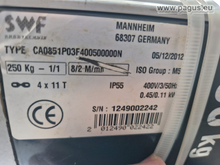 Stapler-Kranarm 50 kg