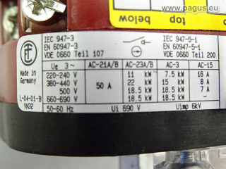 ELEKTRA TAILFINGEN Lastschalter