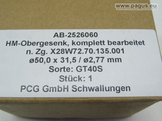 PCG HM-Obergesenk