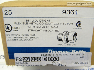 THOMAS & BETTS Schlauchverschraubung